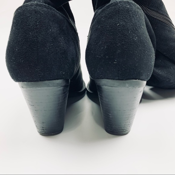 Jeffrey Campbell Gatlin Suede Thigh High Over the Knee OTK Boots Size 7 - Picture 5 of 13